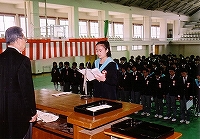 卒業式(中学校)写真2